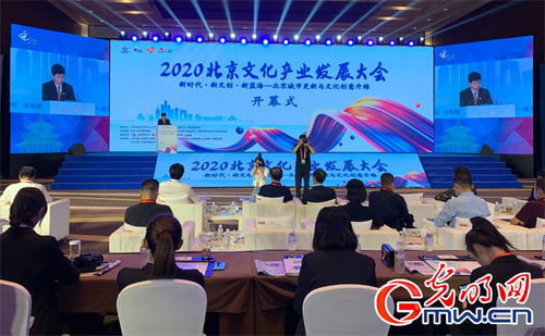 2020北京文化产业发展大会举办 谋篇布局 新蓝海